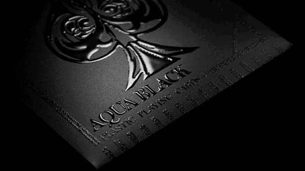 Aqua Black Invisible Playing Cards by MPC - Image 6