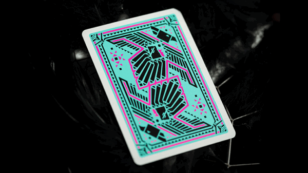 FULTON'S THUNDERBIRD ROOM TURQUOISE EDITION PLAYING CARDS - Image 2