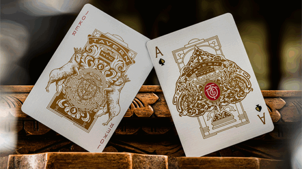 Tavern on the Green: Red Edition Playing Cards by theory11 - Image 4