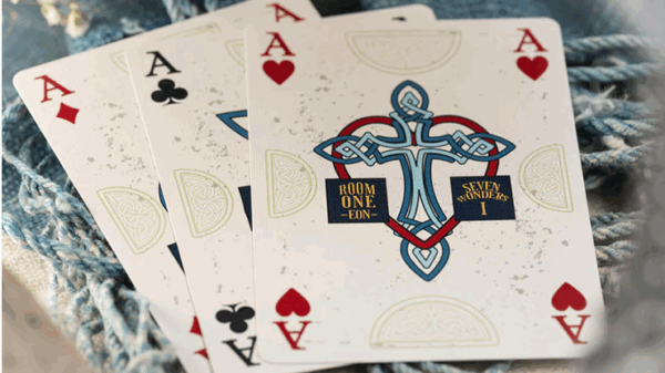 The Hanging Gardens of Babylon (Standard) Playing Cards by Room One EON - Image 3