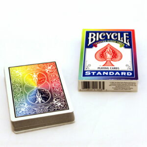 Rainbow Back Bicycle Deck