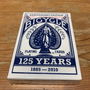 2009 Bicycle 125 years Anniversary Blue Edition Sealed Deck of Playing Cards