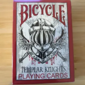 Bicycle Templar Knights Playing Cards Deck - USPCC Diavoli - New & Sealed - Rare