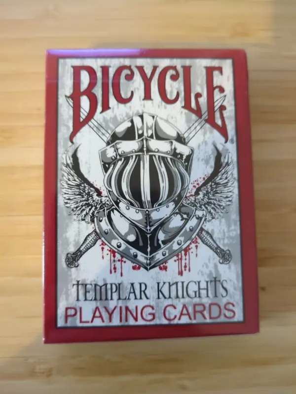 Bicycle Templar Knights Playing Cards Deck - USPCC Diavoli - New & Sealed - Rare