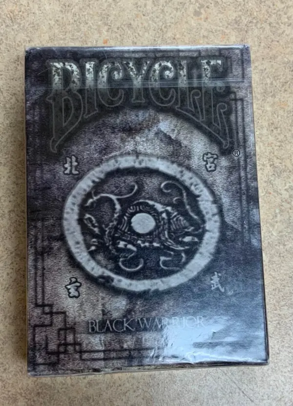 Bicycle Playing Cards Black Warrior Eric Duan Deck