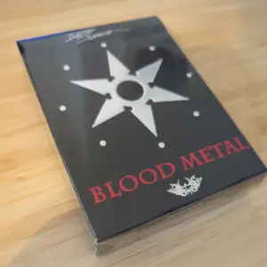 De’vos Blades Blood Metal Playing Cards Deck - USPCC