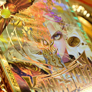 King Arthur V2 (Golden Dawn) Playing Cards by KING STAR