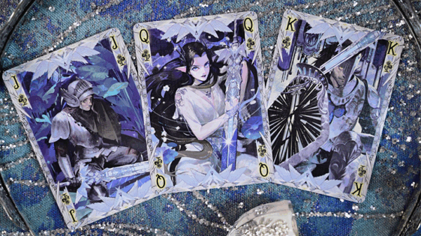 King Arthur V2 (Silver Fairyland) Playing Cards by KING STAR - Image 4